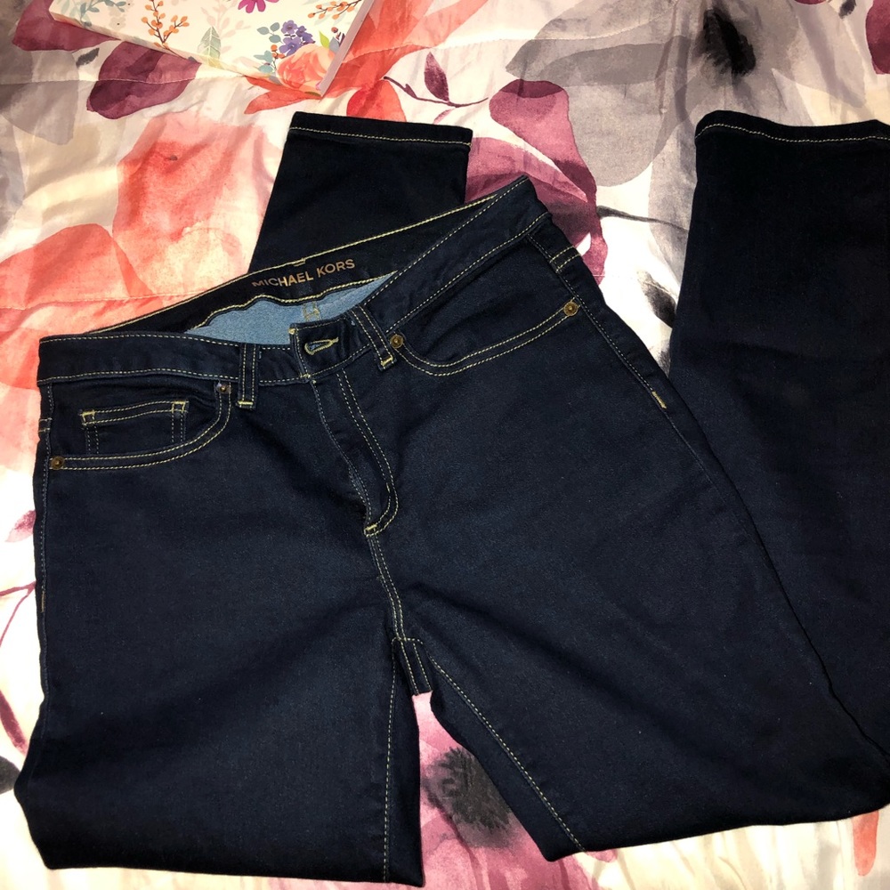 NWOT Michael Kors Cropped Skinny Jeans